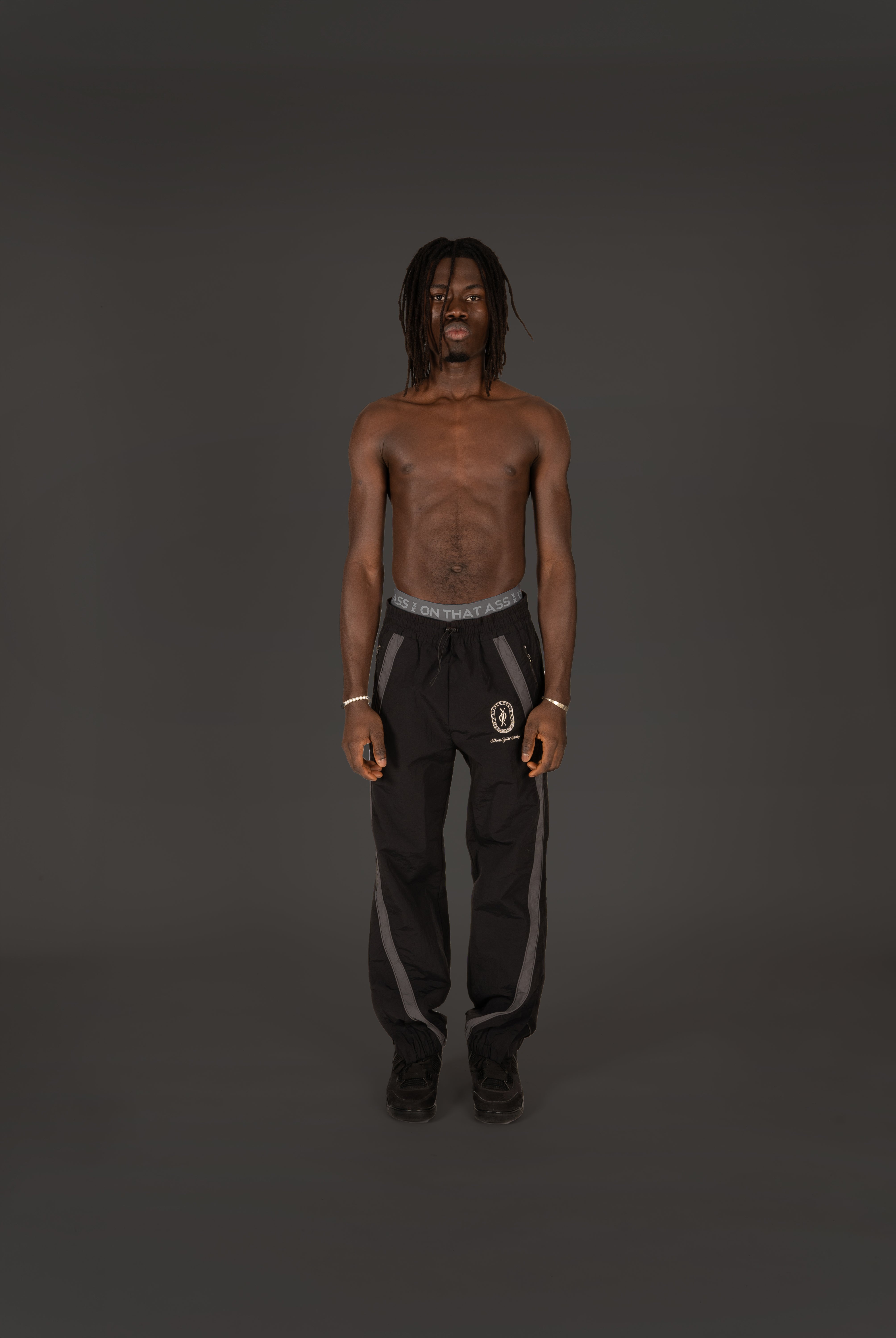 DY BLACK AND GREY TRACKPANTS - BLACK FRIDAY SALE